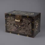 Unknown, Colonial Period (1910–1945), Lacquer Tray Inlaid with Mother-of-Pearl, Early 20th century