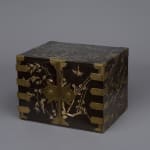 Unknown, Joseon Dynasty (1392–1897), Red Lacquer Box Inlaid with Mother-of-Pearl, 19th century