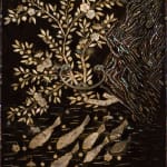Unknown, Colonial Period (1910–1945), Lacquer Tray Inlaid with Mother-of-Pearl, Early 20th century