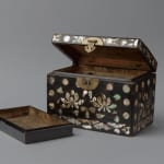 Unknown, Colonial Period (1910–1945), Lacquer Tray Inlaid with Mother-of-Pearl, Early 20th century