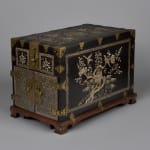Unknown, Joseon Dynasty (1392–1897), Red Lacquer Box Inlaid with Mother-of-Pearl, 19th century
