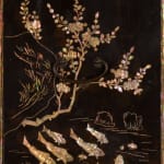 Unknown, Colonial Period (1910–1945), Lacquer Tray Inlaid with Mother-of-Pearl, Early 20th century