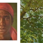 Tewodros Hagos, Gaze 5 (diptych), 2024