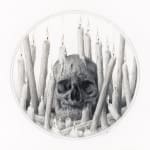 Sverre Malling, Peacock with Skulls and Bones, 2025