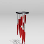 Makiko Harris, Stockings 23 (Bruise), 2025