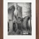 Sverre Malling, Peacock with Skulls and Bones, 2025