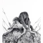 Sverre Malling, Peacock with Skulls and Bones, 2025