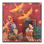 Tuan Vu, Wet Red Kimono, 2023