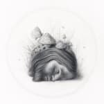 Sverre Malling, Peacock with Skulls and Bones, 2025