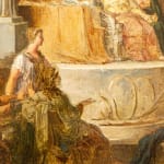 an old master painting by Swiss artist Jean-Pierre Saint-Ours depicting the Greec scene of the Olympic games