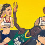 Yarrow Slaps, Backs Turned, 2024