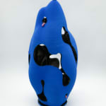 Danyang Song, A Drop of Positivity II, Glazed stoneware, Underglaze, Gloop, Luster, 15.5 x 7 x 7"