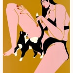 Jillian, Evelyn, Just Another Cat Lady, 24 x 28in