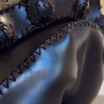 Ezri Horne, Going Nowhere in Either Direction, mixed media, 48 x 36 x 14in