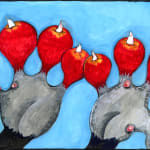 Tae Hwang, Mystery Swollen Fingers Leads To A Dramatic Discovery Of A Fact, 6x8in