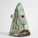 Raina Lee, Miro Mujer (Cone), stoneware and glaze, 20x14x15