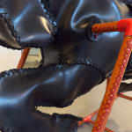 Ezri Horne, Going Nowhere in Either Direction, mixed media, 48 x 36 x 14in