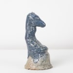 Raina Lee, Horse Scholar, wood fired stoneware, 9x4x4in