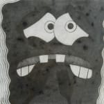 Tae Hwang SpongeBob Summoned To The Council Of Human Rights, drawing, 15x15in