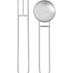 Conie Vallese, Jardin Silver Big Spoon Cutlery , 2024