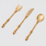 Conie Vallese, Jardin Silver Big Spoon Cutlery , 2024