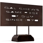 Ed Ruscha, GAL CHEWS GUM, 2019 - 2021