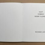 Richard Long, Untitled (Dust Dobros and Desert Flowers), 1987