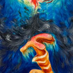 Susan Kim Alvarez, Portrait of My Bestie Cici, 2024