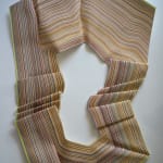 Full frontal view of Fault line 7. Colour pencil on paper.