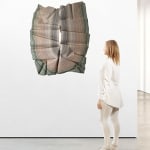 Tulip shown at approximate scale. Shown here unframed.