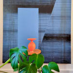 Anna Silverton, Porcelain Vase Shades of Pale Grey, 2024