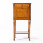 19th Century Burr Wood Bedside Cupboard