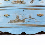 1930s Decorative English Japanned Chest of Drawers