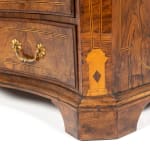 18th Century Italian Walnut Serpentine Commode