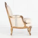 Large Scale 19th Century French Armchair
