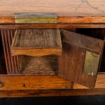 Small 19th Century Teak Campaign/Military Chest of Drawers