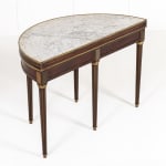 Early 19th Century Russian Mahogany Demi Lune Card Table