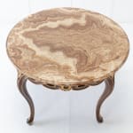 SOLD, 1940s Italian Table with Onyx Top