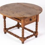 Small 18th Century French Pine Drop Leaf Table