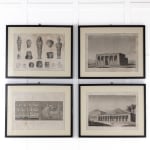 Set of Four 19th Century Framed Etchings