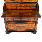 18th Century Italian Walnut Bureau Cabinet