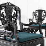 SOLD, Pair of 1940s Chinese Chairs