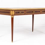 1940s French Mahogany Bureau Plat