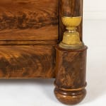 Pair of 19th Century French Empire Period Mahogany Commodes