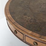 Grande Scale 19th Century English Regency Mahogany Drum Table