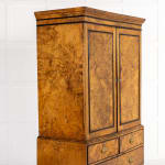 Late 18th/Early 19th Century Sycamore Linen Press
