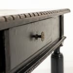 Pair of 18th Century Italian Ebonised Console Tables