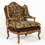 Grand Scale Pair of 19th Century French Armchairs