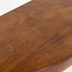 Pair of 18th Century English Mahogany Demi Lune Side Tables