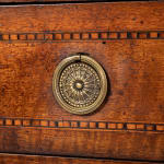 18th Century French Louis XVI Walnut Commode with Marble Top